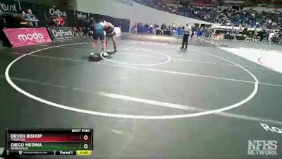 5A-285 lbs Cons. Round 2 - Deven Bishop, Thurston vs Diego Medina, Springfield