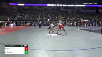 157 lbs Consolation - Fernando Silva, Indiana vs Keaton Geerts, Northern Iowa