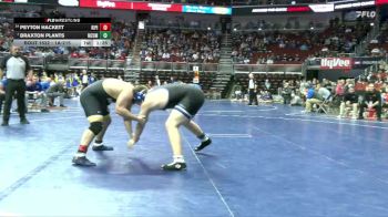 1A-215 lbs Cons. Round 4 - Braxton Plants, Montezuma vs Peyton Hackett, Kingsley-Pierson