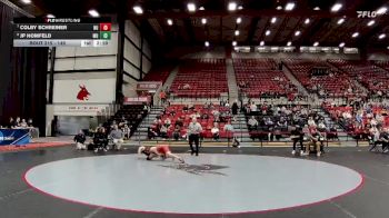 149 lbs Cons. Round 3 - Colby Schreiner, Newman vs JP Homfeld, Maryville