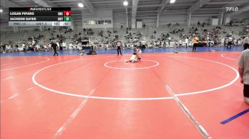 65 lbs Rr Rnd 3 - Logan Piparo, Ruthless vs Jackson Gates, Grit Mat Club Red