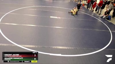 149 lbs Quarterfinal - Vincent Jacobs, Farmington Wrestling Club vs Deandre Swancutt, Minnesota