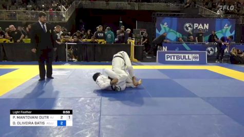 PABLO MANTOVANI DUTRA vs DIEGO OLIVEIRA BATISTA 2024 Pan Jiu Jitsu IBJJF Championship