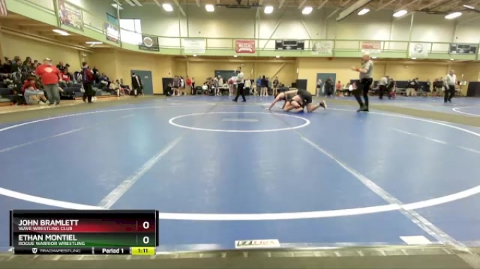 175-190 Lbs Quarterfinal - John Bramlett, Wave Wrestling Club Vs Ethan 