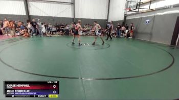 126 lbs Quarterfinal - Chase Hemphill, COWA vs Rene Torres Jr, Victory Wrestling-Central WA