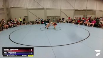 112 lbs 2nd Place Match (16 Team) - Senna Grassman, Tennessee Red vs Ana Malovich, Pennsylvania Blue