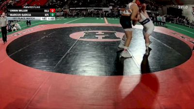 3A 285 lbs 1st Place Match - Orrin Miller, Malad vs Marcus Garcia, New Plymouth