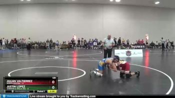 125 lbs Quarters & 1st Wb (16 Team) - Julian Valtierrez, North Central vs Justin Lopez, Johnson & Wales (RI)