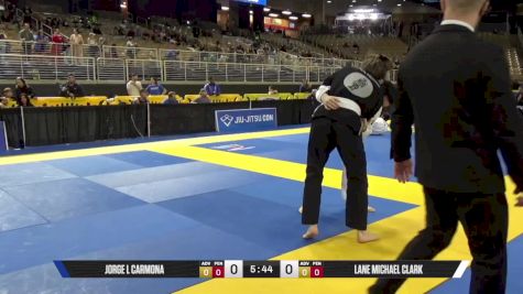 Lane Michael Clark vs Jorge L Carmona 2025 Pan Jiu Jitsu IBJJF Championship