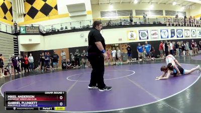 102 lbs Quarterfinal - Cale Beattie, HSE Wrestling Club vs Dean Senteney, Contenders Wrestling Academy