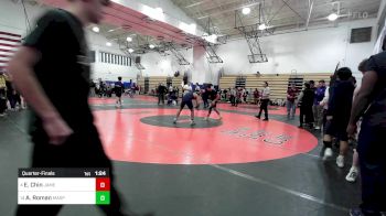 145 lbs Quarterfinal - Edward Chin, James Madison-PSAL vs Andrew Roman, Maspeth - PSAL