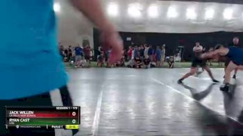 173 lbs Cons. Round 2 - Ryan Cast, LOG vs Jack Willen, La Salle High School