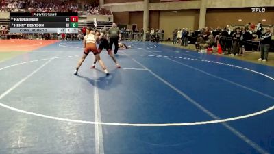 135 lbs Cons. Round 2 - Hayden Heim, St. Charles vs Henry Bentson, Redwood Valley