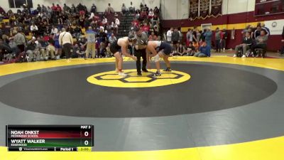 215 lbs Champ. Round 2 - Wyatt Walker, Edgewood vs Noah Onkst, McDonogh School