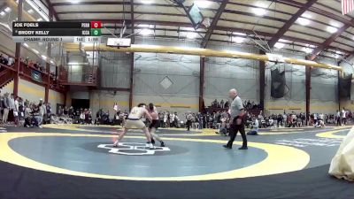 175 lbs Champ. Round 1 - Joe Foels, Perrysburg vs Brody Kelly, IC Catholic Prep