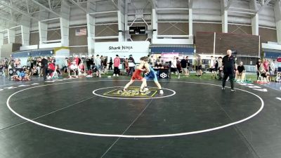 88 lbs 3rd Place Match - Braxton Conyers, Idaho vs Aaron Lopez, California