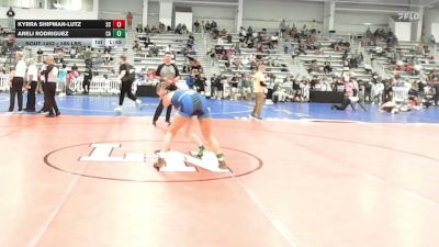 165 lbs Round Of 32 - Kyrra Shipman-Lutz, SC vs Areli Rodriguez, CA