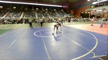 109 lbs Round Of 16 - Oscar Brown, Scottsbluff WC vs Tatum Branson, Camel Kids