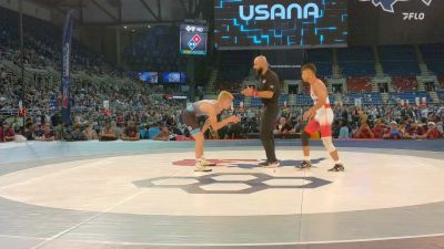 126 lbs Champ. Rd Of 64 - Czar Quintanilla, WA vs Morris Wolfley, NV