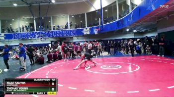 125 lbs Champ. Round 2 - Thomas Young, NCWA- Life University vs Isaac Santos, Unattached
