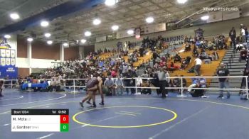 195 lbs Consolation - Maximiliano Mota, LaQuinta vs Justin Gardner, Green Valley