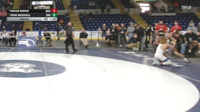 113 lbs Final - Devon Mateo, West Springfield vs John Woodall, Franklin
