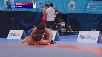 87 kg 1/8 Final - Vladyslav Solodchuk, Ukrain vs Taizo Yoshida, Japan