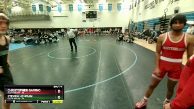 132 lbs Round 2 (4 Team) - Wyatt Foster, Kelly Walsh vs Joey Canseco, Scottsbluff