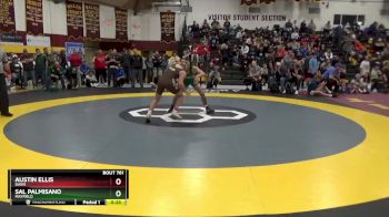 132 lbs Cons. Round 3 - Austin Ellis, Davis vs Sal Palmisano, Mayfield