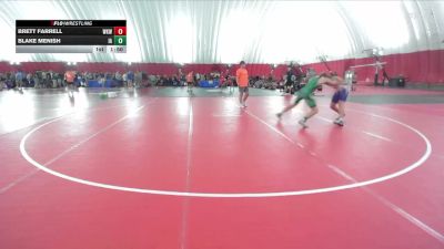 138 lbs Round 1 (8 Team) - Blake Menish, West Monona vs Brett Farrell, Waunakee