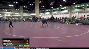 195 lbs Round 1 (10 Team) - Miguel DIaz, South Johnston vs Obi Ndidi, Wellington