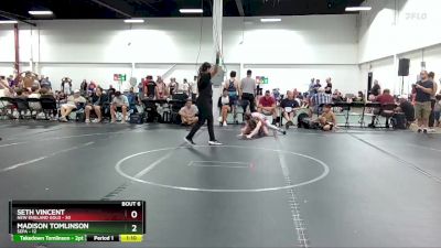 80 lbs Round 3 (4 Team) - Seth Vincent, New England Gold vs Madison Tomlinson, SEPA