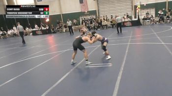 150 lbs Quarterfinals (8 Team) - Cort Buss, Burwell vs Trenton Wedemeyer, Ravenna