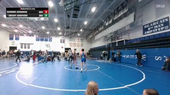 126 lbs Cons. Round 3 - Gunner Johnson, Campbell County vs Brody Shepard, Shoshoni