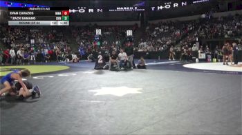 113 lbs Round Of 64 - Evan Cavazos, Immanuel (CS) vs Zack Samano, Chino (SS)