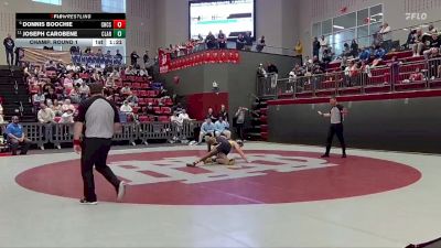 175 lbs Champ. Round 1 - Joseph Carobene, Clarksville Academy vs Donnis Boochie, Chattanooga Christian School