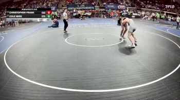 D 1 144 lbs Cons. Round 2 - Cole Mire, St. Paul`s vs Christopher Frank, East Ascension