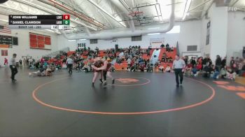 285 lbs 3rd Place Match - John Williams, Huntley Project (Worden) vs Daniel Clawson, Riverton