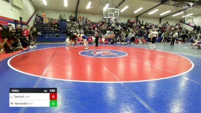 138 lbs Semifinal - Liyah Tennial, Union Girls JH vs Madyn Novosad, Bixby HS Girls