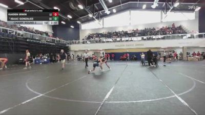 149 lbs Champ. Round 3 - Isaac Gonzalez, Cerritos College vs Kaiden Irwin, Lassen College