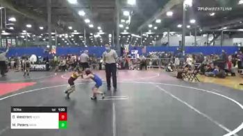 50 lbs Quarterfinal - Owen Westrem, Moen Wr Ac vs Madden Peters, Wabasso