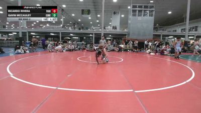 140 lbs Rr Rnd 2 - Ricardo Rivera, Parkland - HSBAFC vs Gavin McCauley, Comet WC - HSBAFC