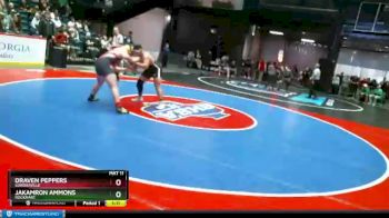 3 lbs Semifinal - Draven Peppers, Sonoraville vs JaKamron Ammons, Rockmart