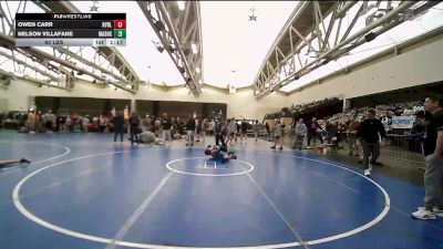 93 lbs Rr Rnd 5 - Owen Carr, Revival Blue MS vs Nelson Villafane, Mat Assassins Black