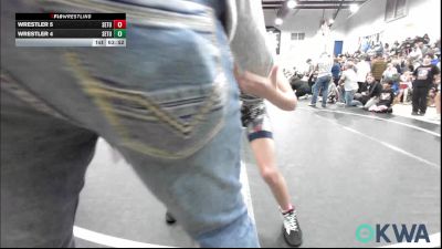 74 lbs Rr Rnd 2 - Micah Allen, ARDMORE TAKEDOWN CLUB vs Shyann Taylor, El Reno Wrestling Club