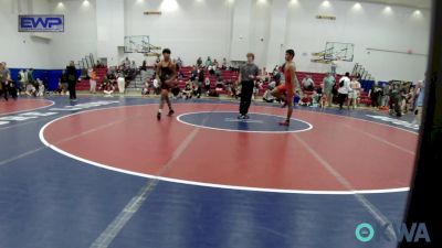 132 lbs Semifinal - Theodore J. Gervacio, Lions Wrestling Academy vs Jayden Ramirez, Dumas Wrestling Club