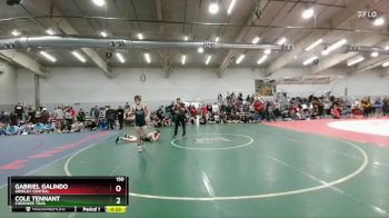 150 lbs Cons. Round 1 - Cole Tennant, Cherokee Trail vs Gabriel Galindo, Greeley Central