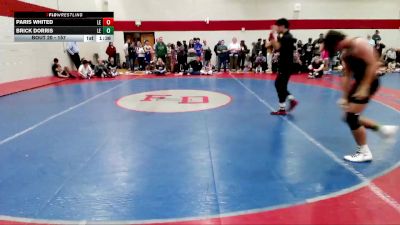 157 lbs Round 1 - Paris Whited, Summerville Take Down vs Brick Dorris, Summerville Take Down