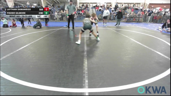 Laythan 70-73 lbs Final - Laythan Samaniego, Darko Valley Wolf Pack vs Fisher ...