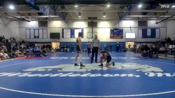126 lbs Champ. Round 1 - Atilla Powell, Mendenhall HS vs Asher Van Vossen, D`Iberville High School